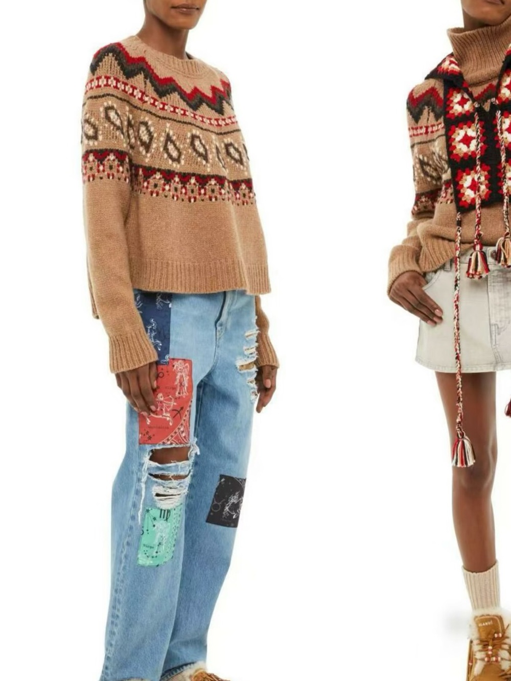 ALANUI
antartic circle sweater